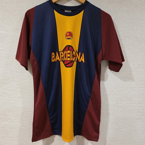 Other - Barcelona Soccer Jersey Shirt Mens Size S Multicolored Football Shirt